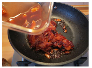 香煎叉烧酱鸡腿