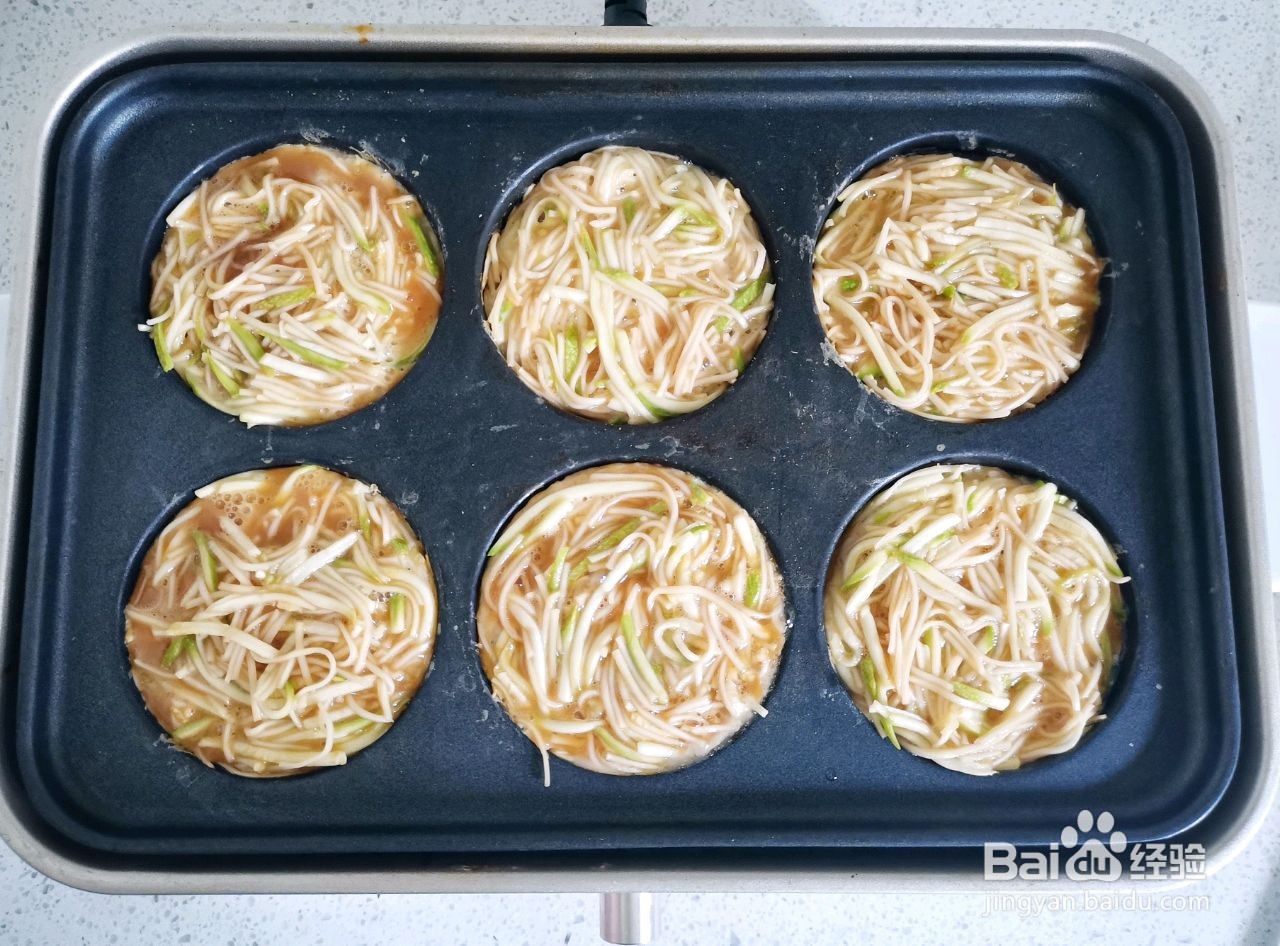 面条西葫芦鸡蛋饼怎么做