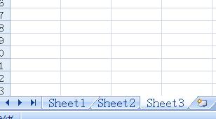 Excel 2007隐藏和显示工作表