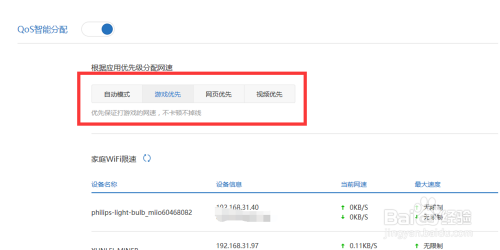 局域网智能分配网速方法 路由器QoS智能限速方法