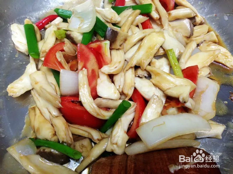 怎样做出家常菜系列之番茄杏鲍菇