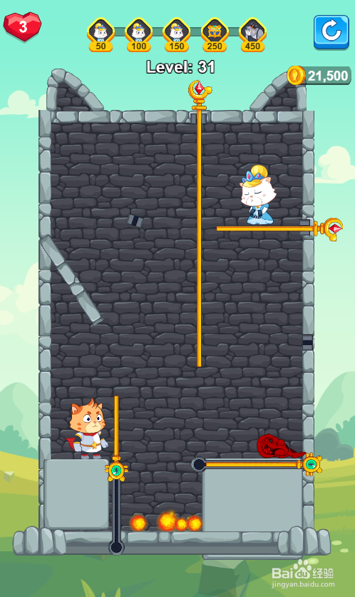 The Rise of Cat Hero的Level 31如何通过