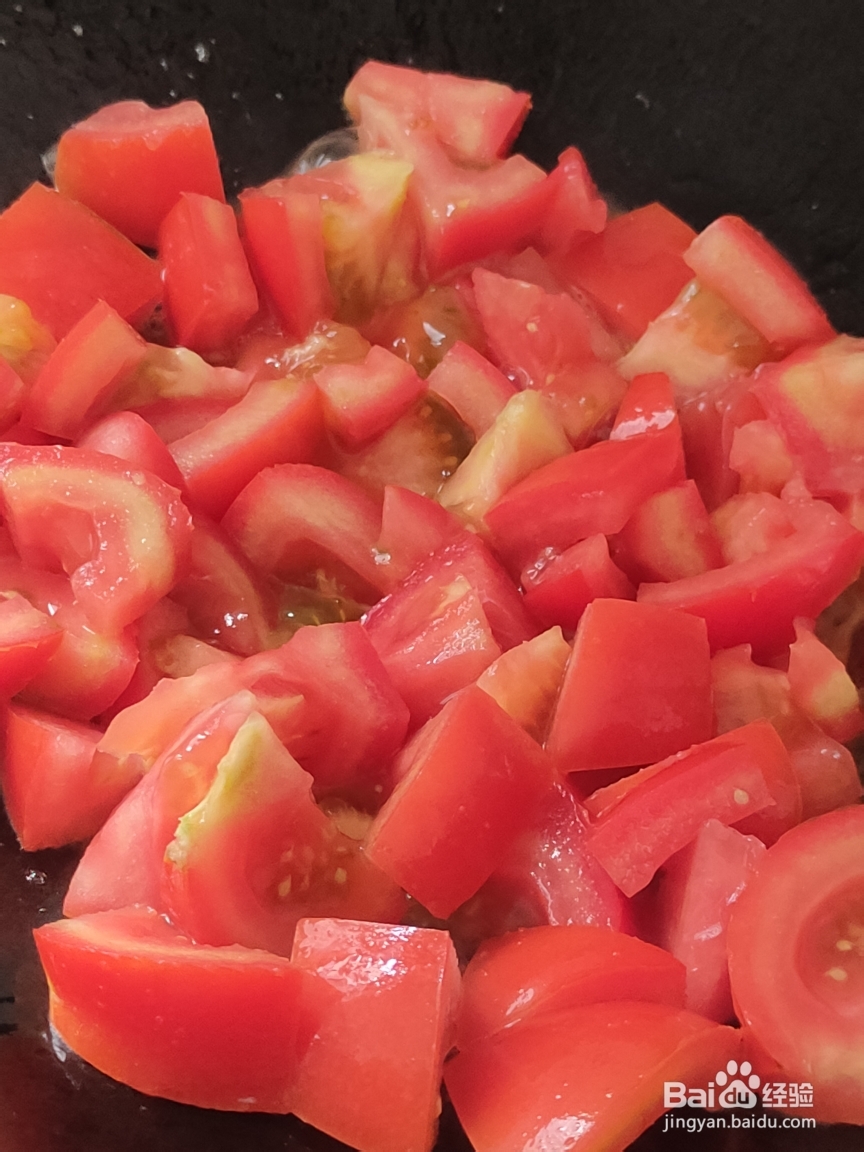 抢着吃的番茄鸡蛋刀削面