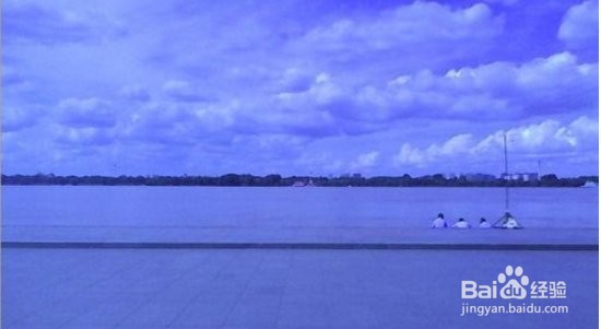 照片偏蓝，用PS如何调整？