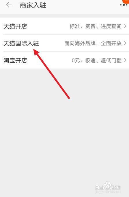 淘宝怎么入驻天猫国际