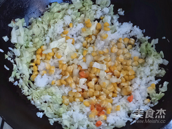 炒米饭的家常做法