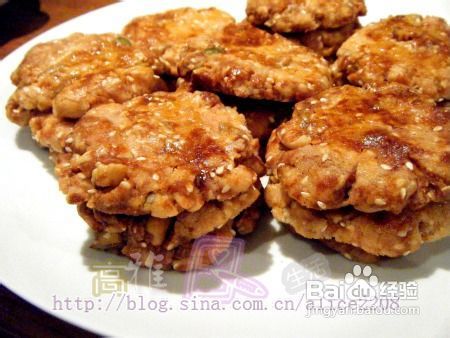 香脆五仁饼——传统点心鸡仔饼的华丽变身