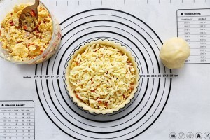 无敌好吃的香浓芝士花环派制作教程