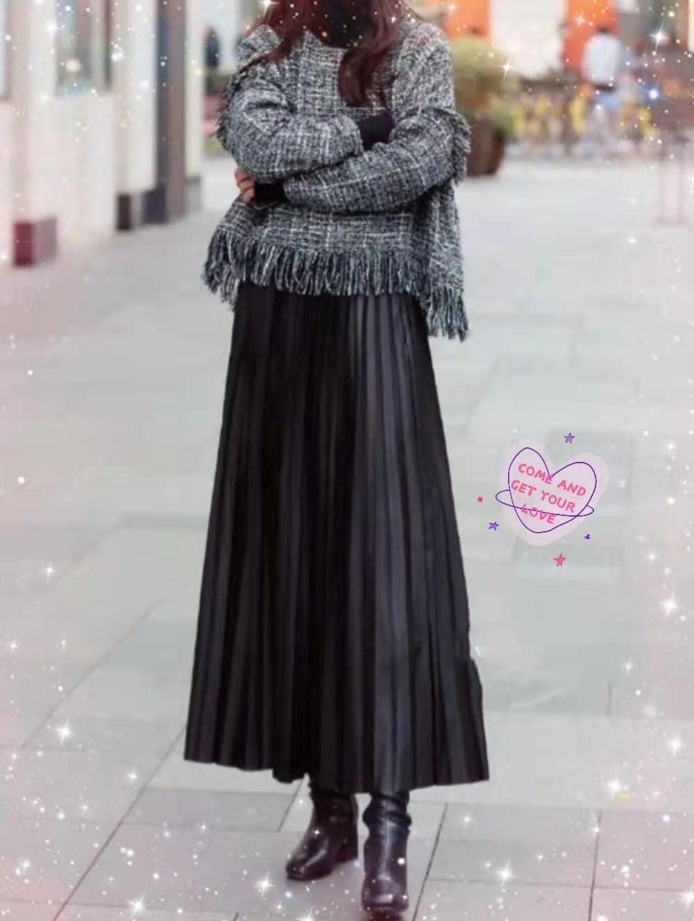 黑色服装也能穿出洋气高级范~