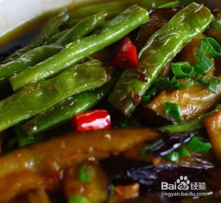 如何做茄子豇豆