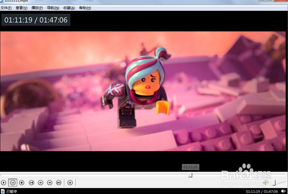 怎么调出okplayer的信息栏？