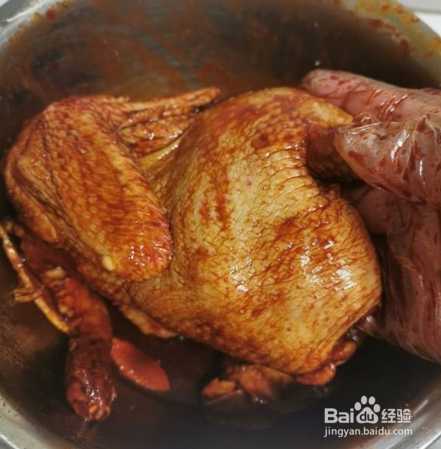 黑乐砂锅烤鸡的做法