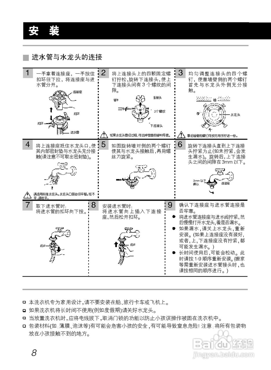 LG WD-A12195D洗衣机使用说明书:[1]