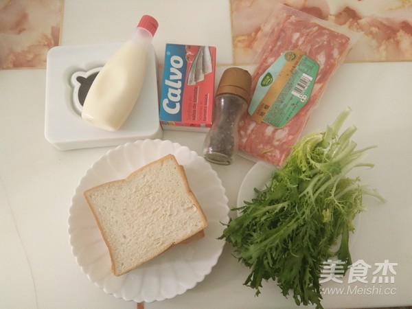 沙丁鱼三明治