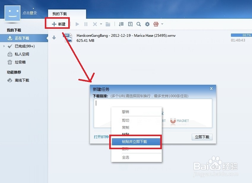 百度网盘怎么用迅雷下载大文件