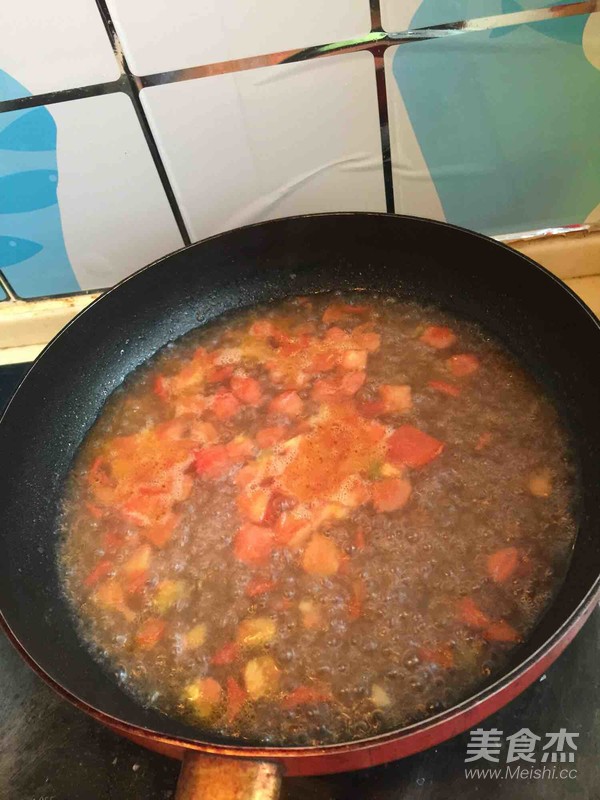 番茄疙瘩汤的做法