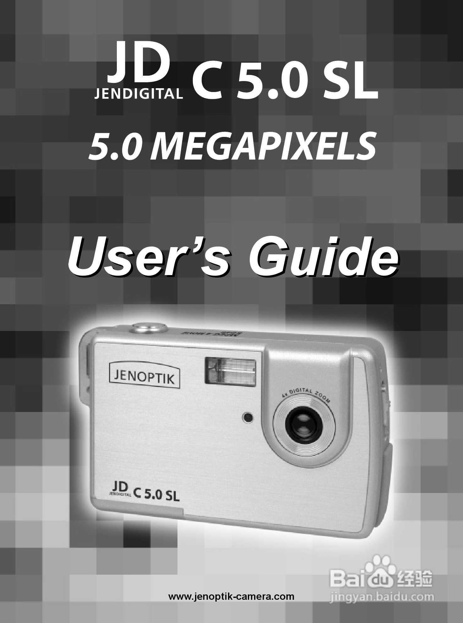 JENOPTIK JD C 5.0 SL数码相机说明书:[1]