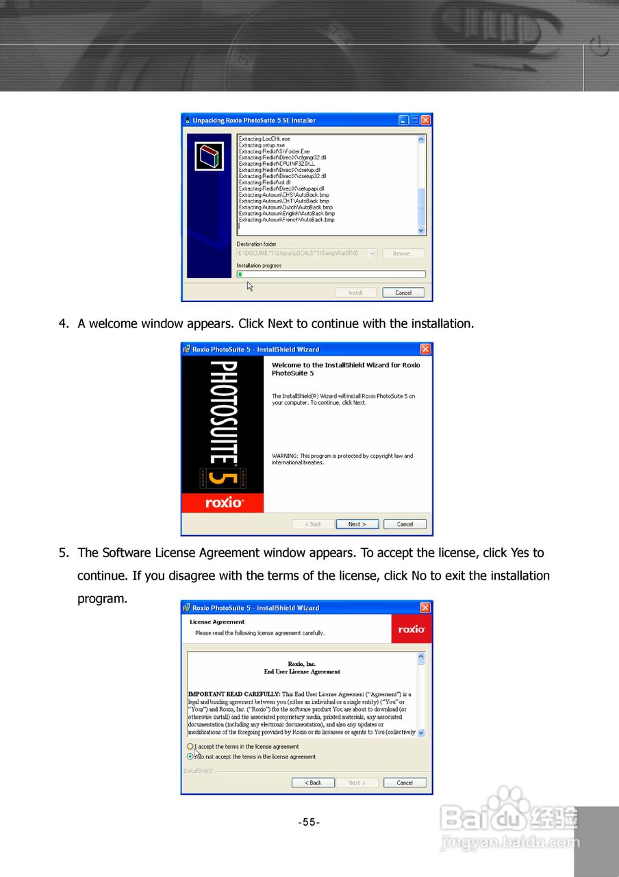 JENOPTIK JD 5.2 z3 MPEG4数码相机说明书:[6]