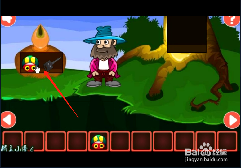 小游戏 《新年胡子大叔逃脱》如何通关