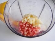 石榴苹果汁的做法