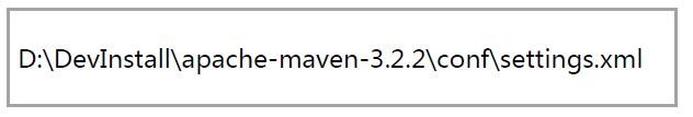 Maven设置本地仓库