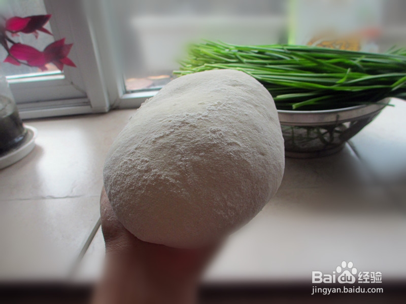 盛夏美食韭菜盒子