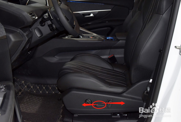 怎样调节标致4008汽车的座椅角度