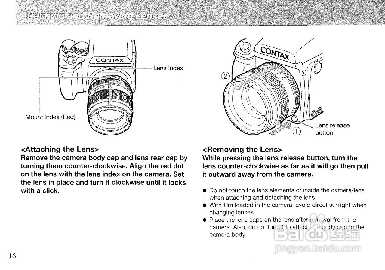 CONTAX 645数码相机说明书:[2]