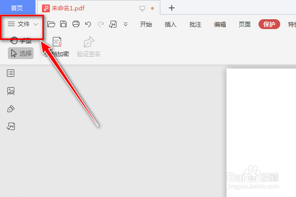 如何在PDF文档中选择打开功能呢