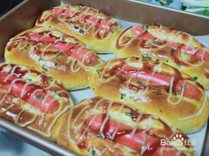 爱心早餐热狗的做法