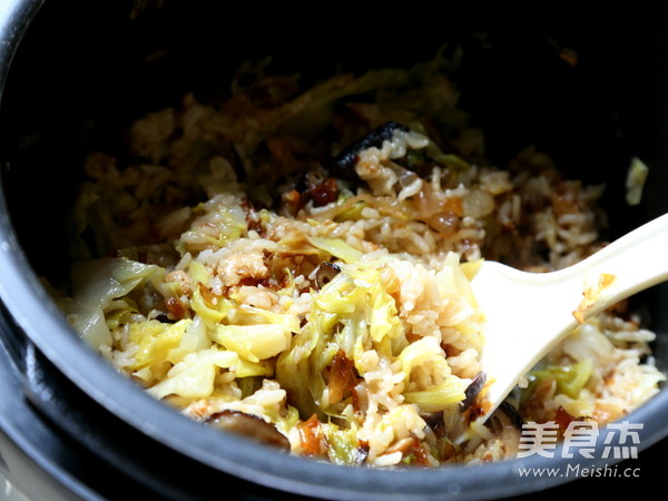 高丽菜咸饭的做法