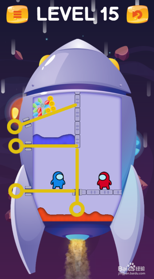 Rescue In The Spaceship的LEVEL 15如何通关