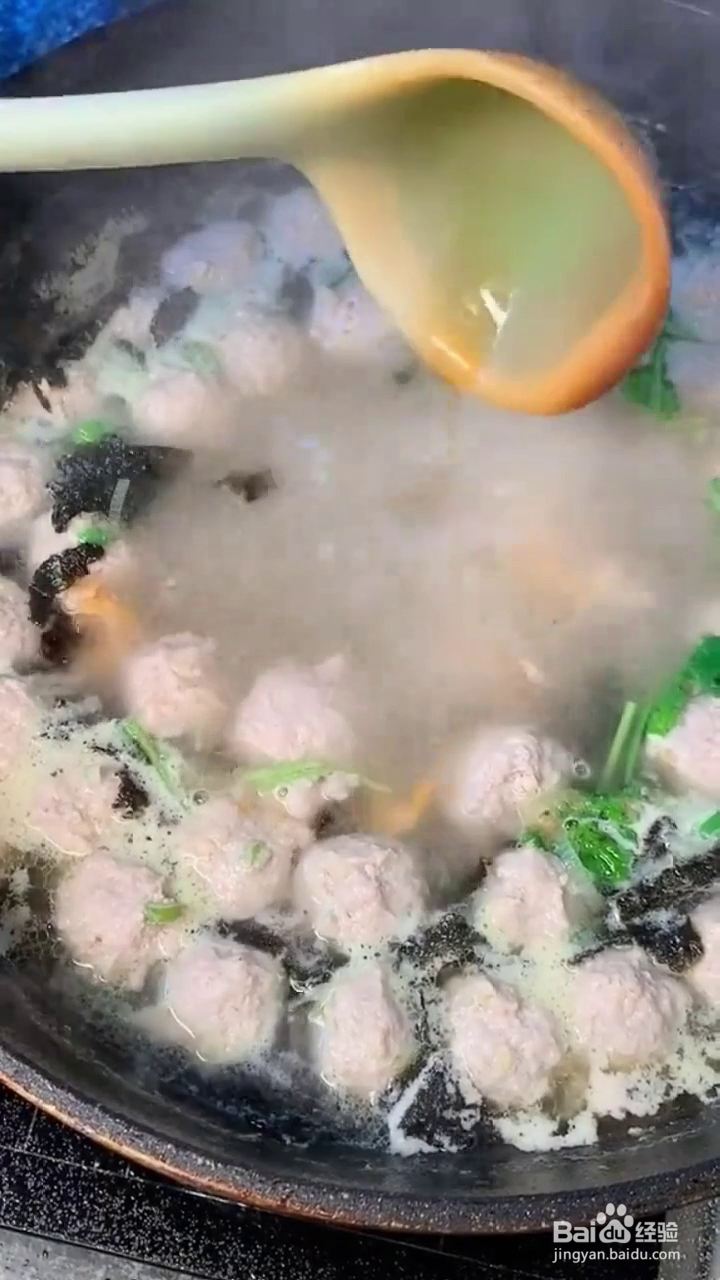 如何制作好喝的肉丸子汤