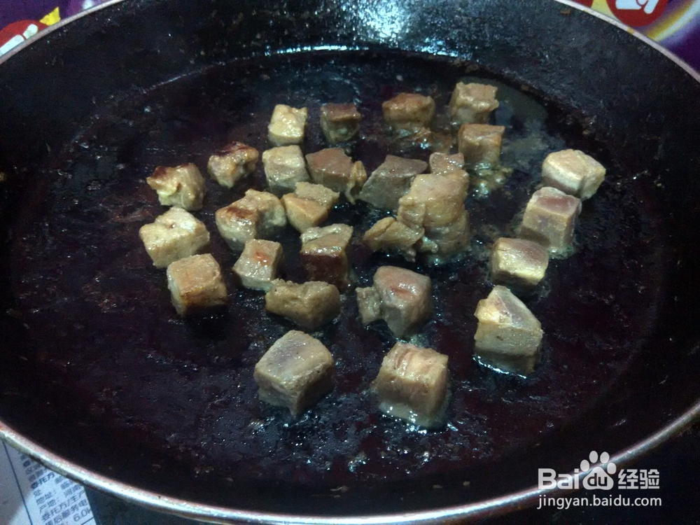 牛腩块炒土豆丝