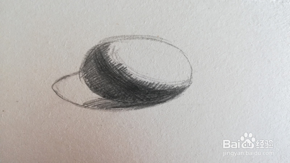 素描椭圆体画法