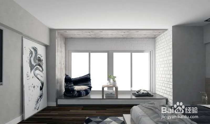 飘窗设计，充分利用空间