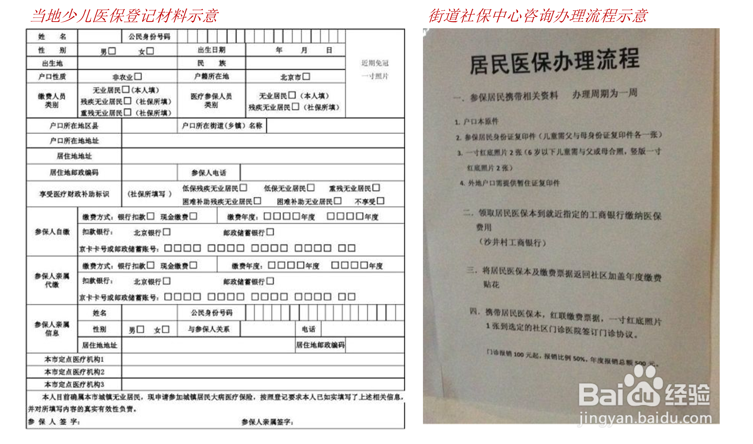 怎么给孩子交医保