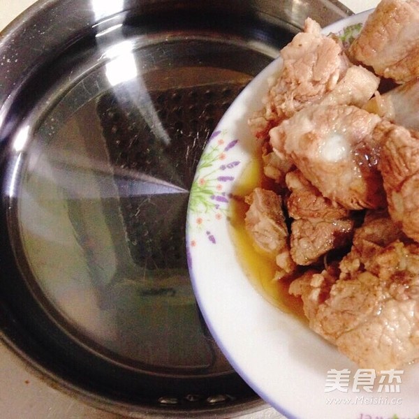排骨山药汤的做法