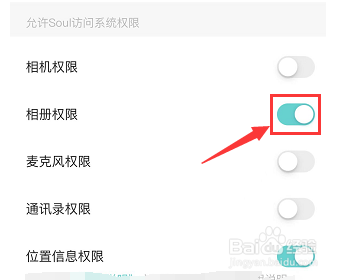 soul相册权限在哪开
