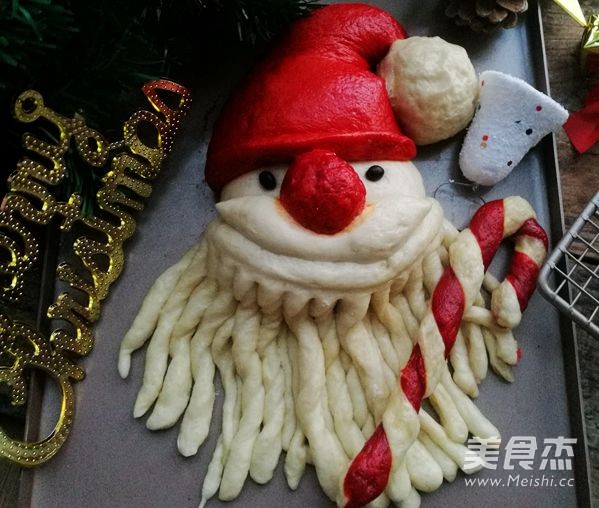 中式洋节--圣诞老人馒头