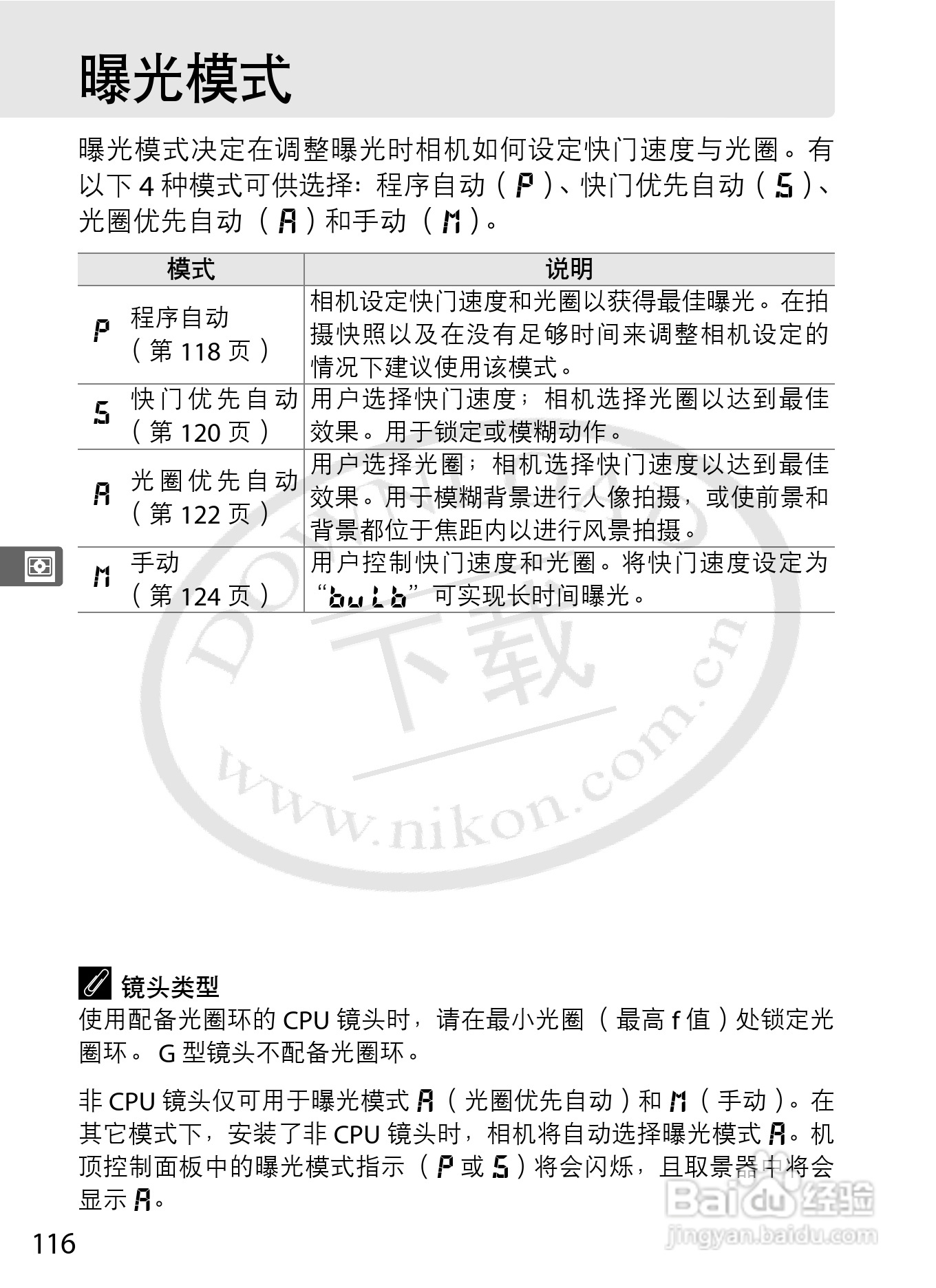 尼康D3数码相机使用说明书:[15]