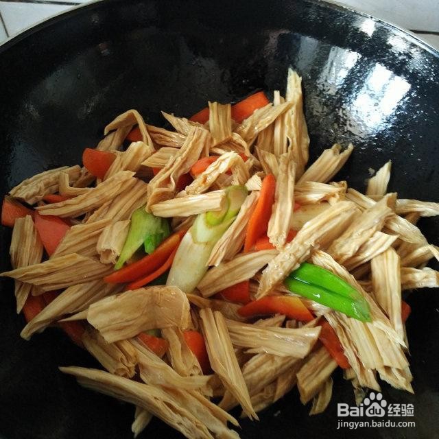 河南红烧腐竹的做法