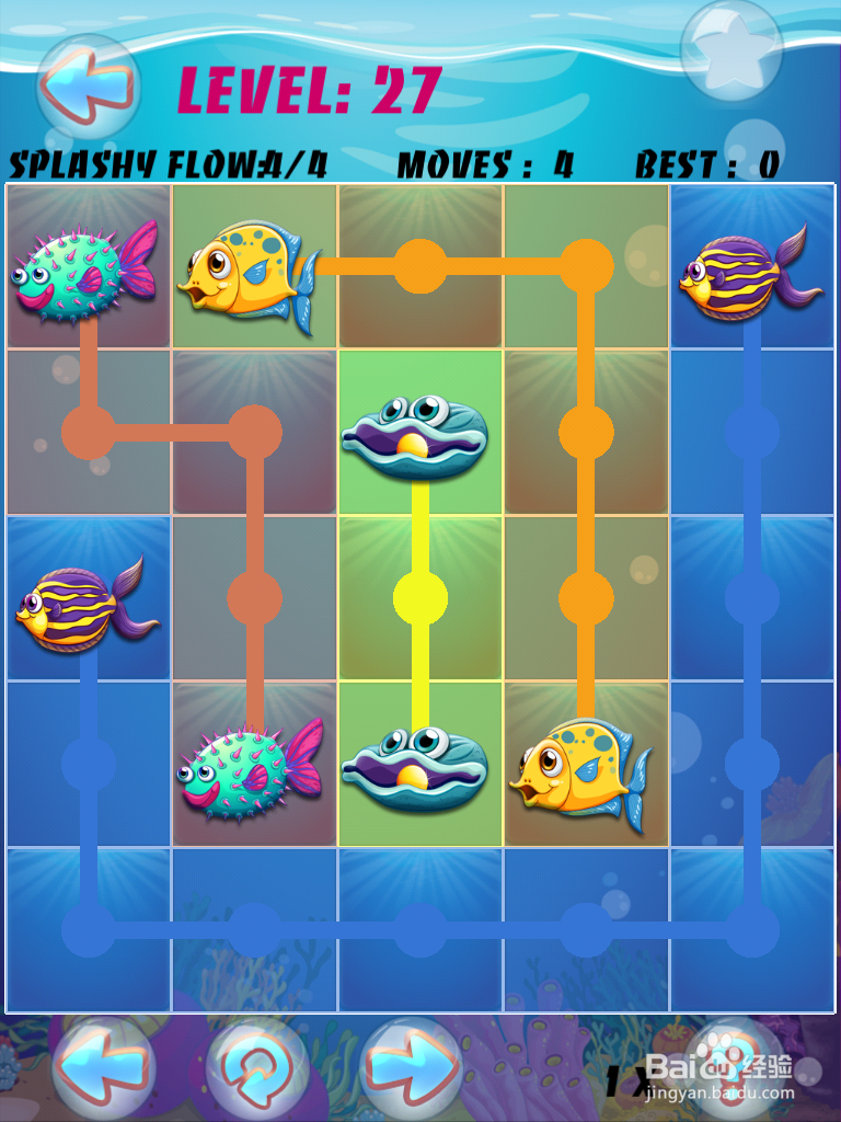 a splashy water safari fish flow游戏攻略1-30