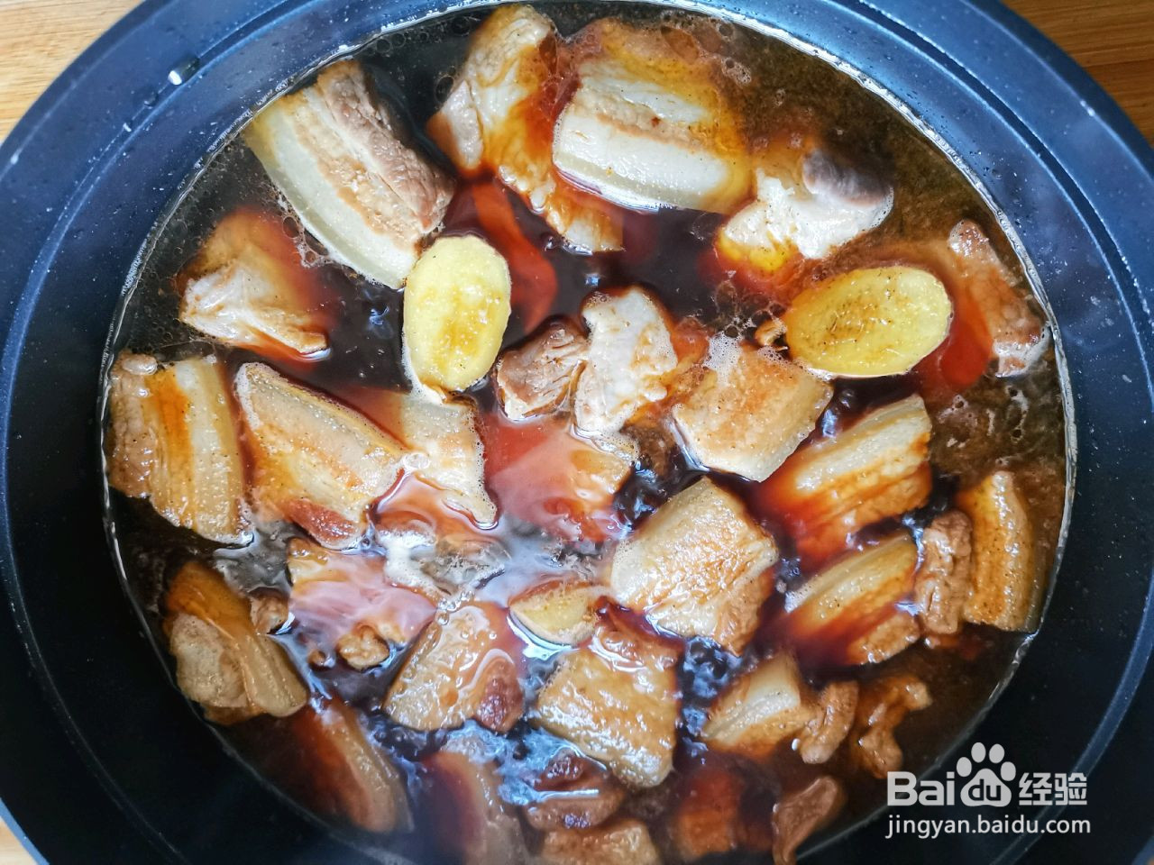 桂花红烧肉的做法