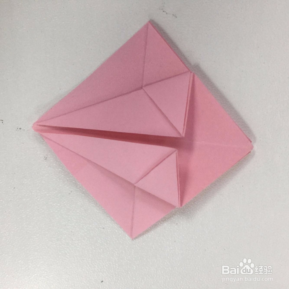 正方形盒子的折法