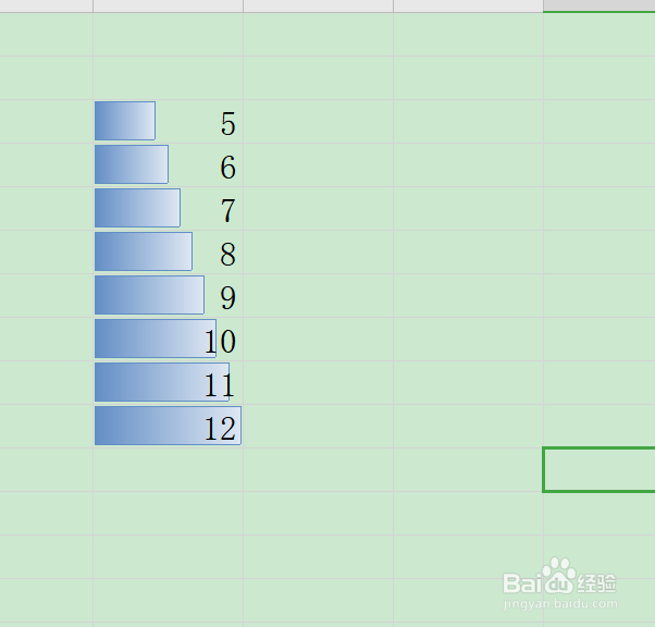 WPS表格如何把数据利用条件格式生成数据条