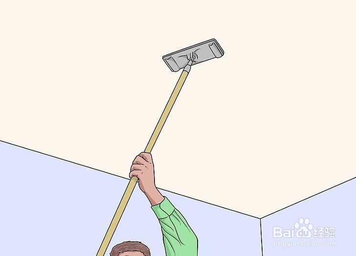 如何给天花板加砂