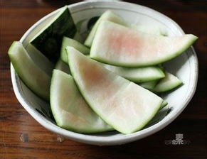西瓜皮的几种烹饪方法