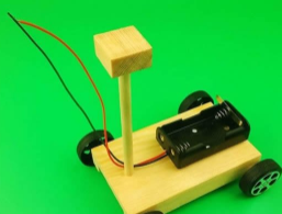 手工风力电动车的做法