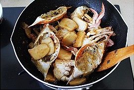 豉香梭蟹炒年糕